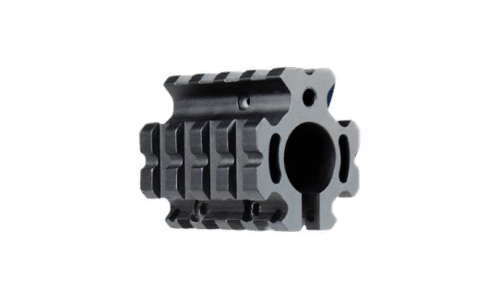 UTG PRO AR15 LOW-PRO QUAD-RAIL GAS BLOCK FOR .75″ BARREL – Tactical ...